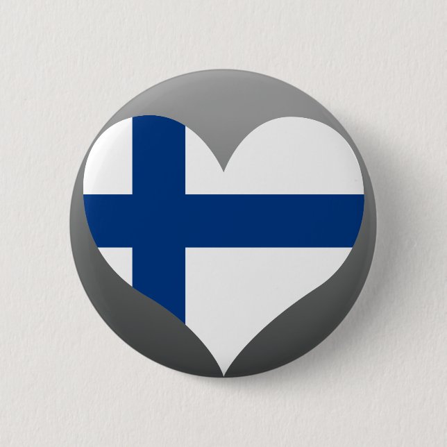 Buy Finland Flag 6 Cm Round Badge (Front)