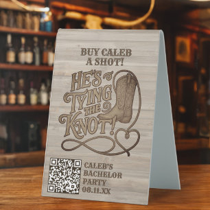 Buy Him a Shot He's Tying the Knot Bachelor Party