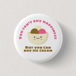 Buy Ice Cream 3 Cm Round Badge