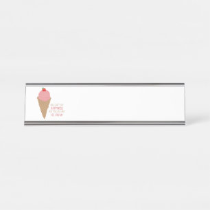Buy Ice Cream Desk Name Plate