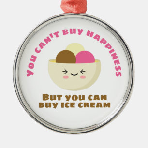 Buy Ice Cream Metal Ornament