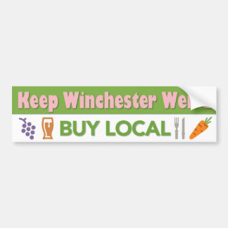 Buy Local Bumper Sticker