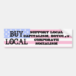 Buy Local Bumper Sticker