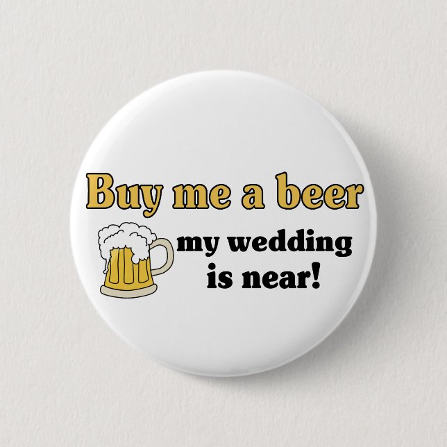 Buy me a beer button (Front)