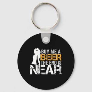 Buy Me A Beer The End Is Near Bachelor Party Groom Key Ring
