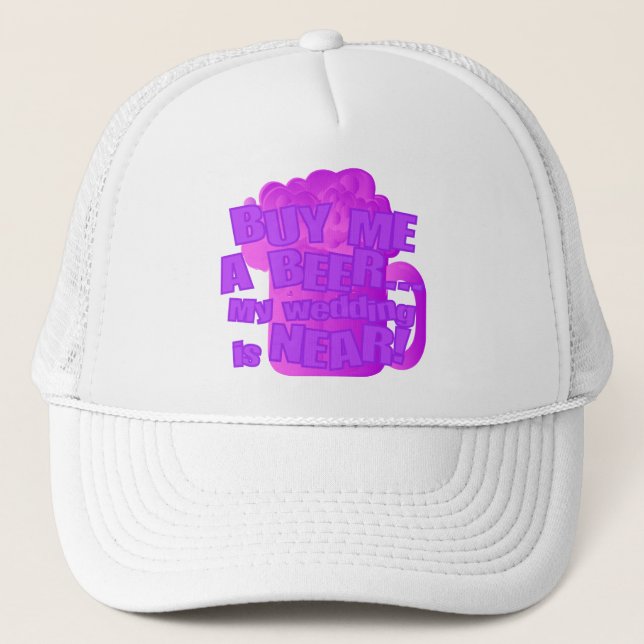 Buy Me A Beer Trucker Hat (Front)