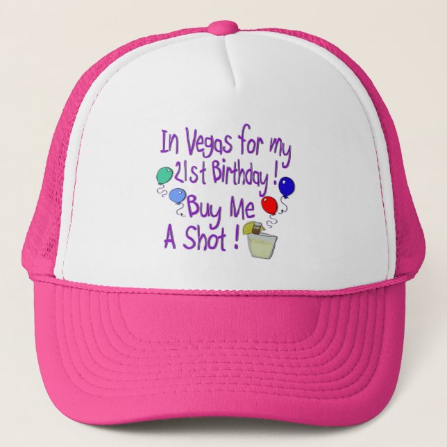 Buy Me A Shot 2 Trucker Hat (Front)