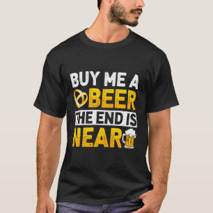 Buy Me Beer Groom Bachelor Enet Wedding Husband T-Shirt