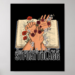 Buy Me Books Tell Me Attdlagg Book Reader Poster