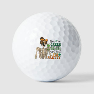 Buy Me Green Beer - Skeleton   St. Patrick's Day Golf Balls
