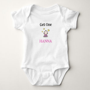 Buy One, Get One, Free, Personalised Triplets Baby Bodysuit