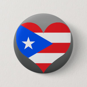 Buy Puerto Rico Flag 6 Cm Round Badge