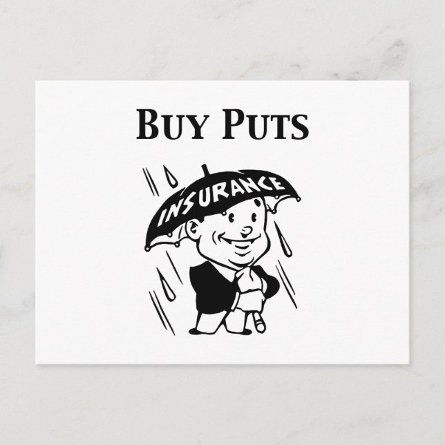 Buy Puts Postcard (Front)
