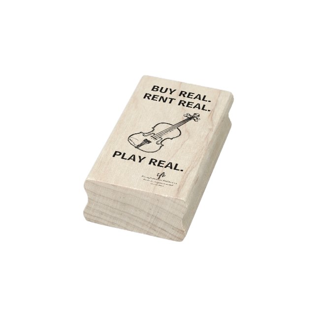 Buy Real Violin Musical Instrument Tech Rubber Stamp (Stamp)