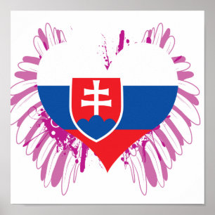 Buy Slovakia Flag Poster