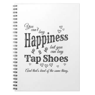 Buy Tap Shoes Dance Teacher or Student square Notebook