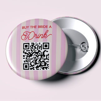 Buy the Bride a Drink Bachelorette Party 6 Cm Round Badge
