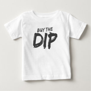 Buy the Dip Black Print Baby T-Shirt