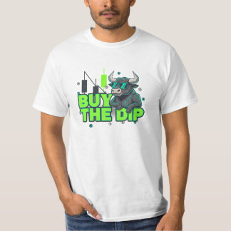 Buy The Dip Crypto Bull T-Shirt