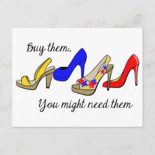 Buy the Shoes Postcard