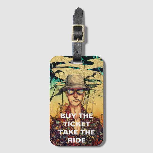Buy The Ticket Luggage Tag (Front Vertical)