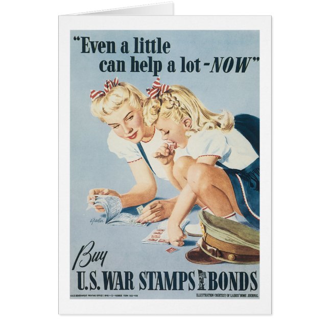 Buy U.S. War Stamps & Bonds (Front)