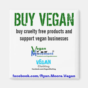 BUY VEGAN MAGNET