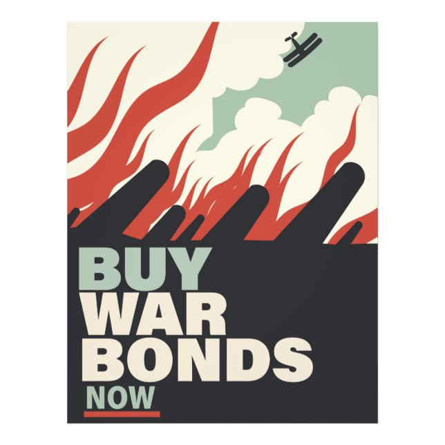 Buy War Bonds Now. Photo Print (Front)
