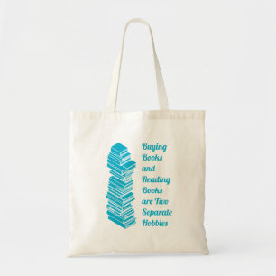 Buying Books Reading Books Tote Bag