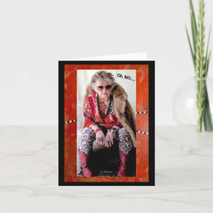 Buying organic doughnuts card