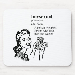 BUYSEXUAL MOUSE PAD
