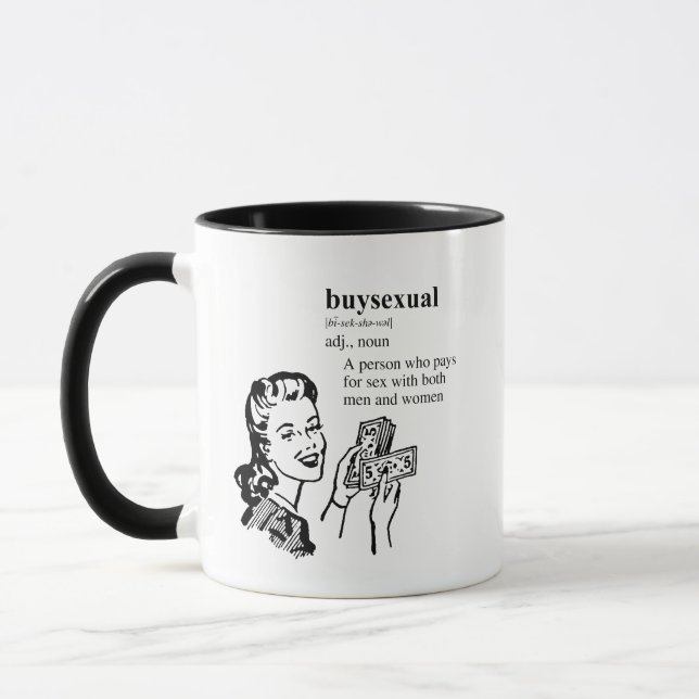 BUYSEXUAL MUG (Left)