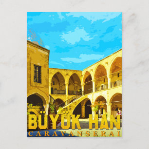 Büyük Han cyprus - Great Inn  caravansarai  Postcard