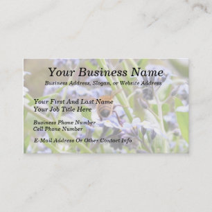 Buzz! Busy Bee Backside Business Card