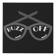 Buzz Off - 1940s Canvas Print