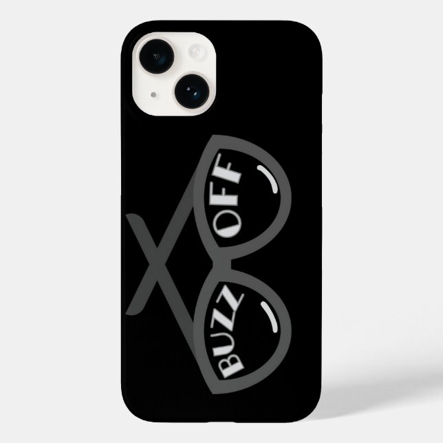 Buzz Off - 1940s Women's T-Shirt Case-Mate iPhone Case (Back)