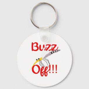 Buzz Off Keychain