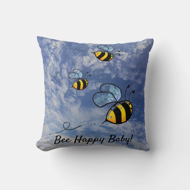 Buzz the Bee pillow (Front)