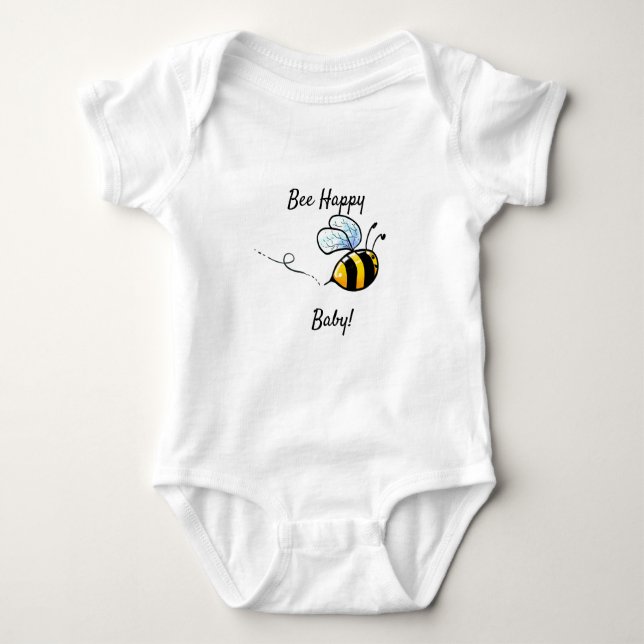 Buzz the Bees Baby Bodysuit (Front)
