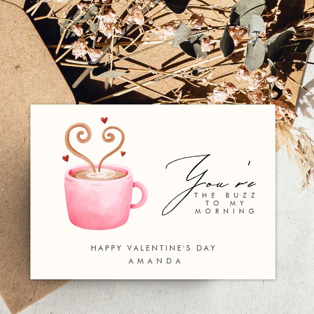 Buzz to my morning funny valentine day card (Creator Uploaded)