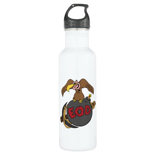 Buzzard Bomb and Pick 710 Ml Water Bottle (Front)