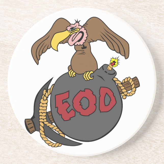 Buzzard Bomb and Pick Coaster (Front)