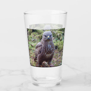 Buzzard With Attitude Glass