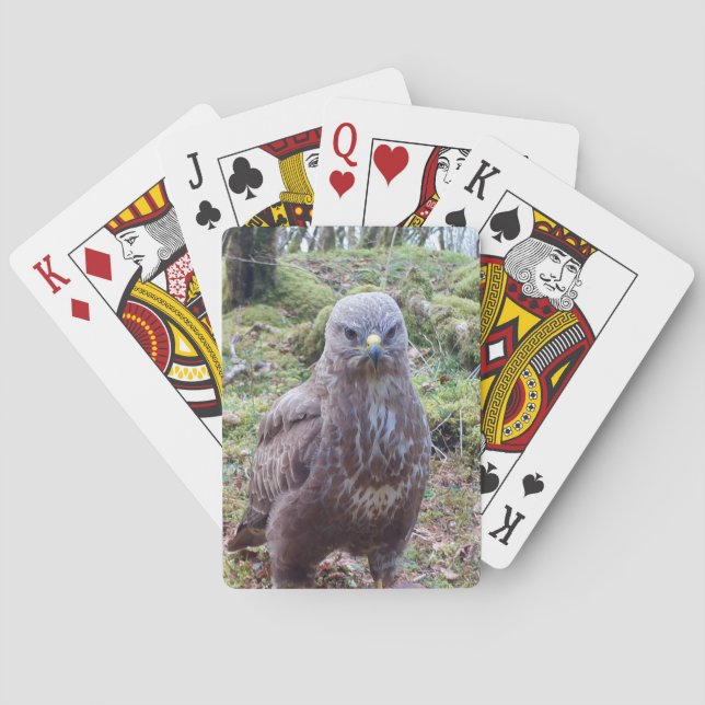 Buzzard With Attitude  Playing Cards (Back)