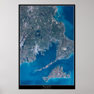 Buzzards Bay, Massachusetts satellite poster