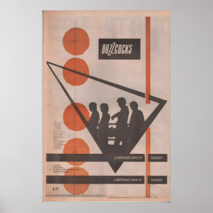 BUZZCOCKS Poster - 1979 original NME - a different