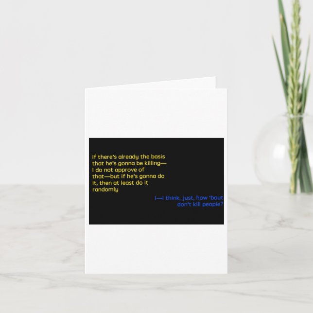 Buzzfeed Unsolved Sticker  Card (Front)