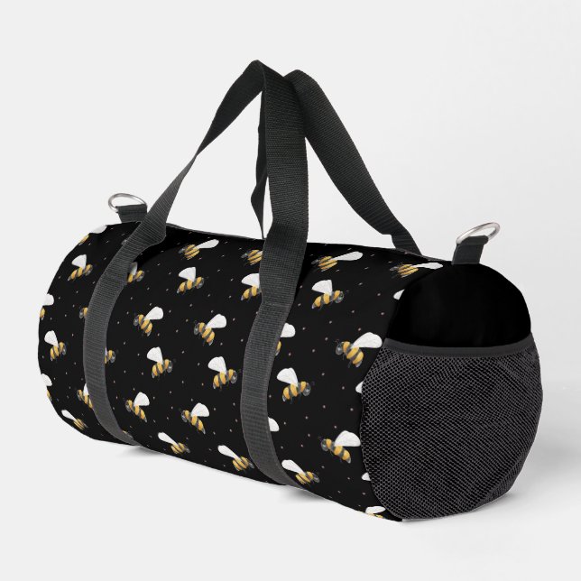 Buzzing Bees Duffle Bag (Right Corner)