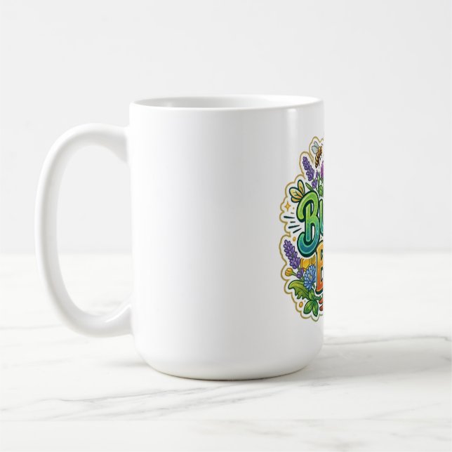 Buzzing Bond T-Shirt Coffee Mug (Left)
