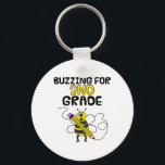 Buzzing For 2nd Grade  Key Ring<br><div class="desc">Buzzing For 2nd Grade</div>